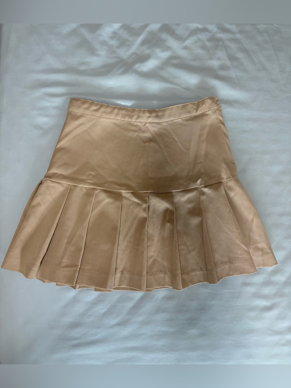 Pleated Mini Skirt